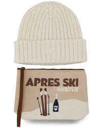 MC2 Saint Barth - Ribbed-Knit Beanie Hat And Clutch Bag - Lyst