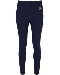 Fila - Leggings Mit Logo-Patch - Lyst
