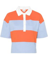 Woolrich - Rugby Striped Polo Shirt - Lyst