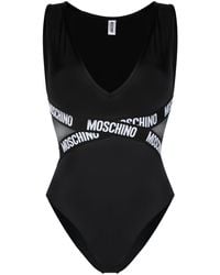 white moschino swimsuit