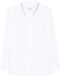 Iceberg - Embellished-Collar Shirt - Lyst