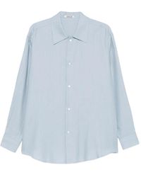 AURALEE - Camicia Con Bottoni - Lyst