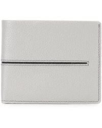 Tod's - Embossed Line Bi-Fold Wallet - Lyst