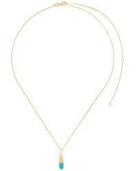 True Rocks - Two-Tone Pill Pendant Necklace - Lyst