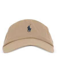Polo Ralph Lauren - Logo Cotton Cap With Adjustable Closure For - Lyst