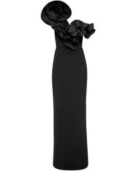 Rebecca Vallance - Ella Ruffle-Detail One-Shoulder Gown - Lyst