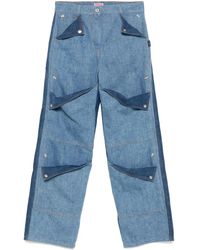 KENZO - Multi-Pocket Jeans - Lyst