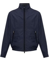 Paul & Shark - Logo-Plaque High-Neck Jacket - Lyst