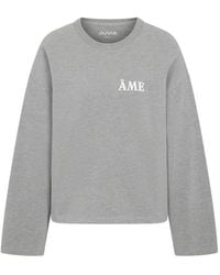 Juvia - Boxy Fleece Trui - Lyst