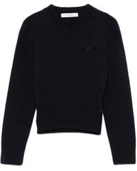 JULIE KEGELS - Pull Kelt À Col V Et Empiècements - Lyst