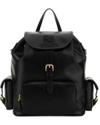 Miu Miu - Rucksack Mit Schnallen - Lyst