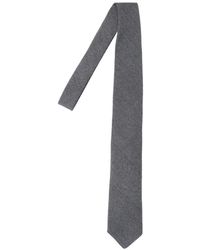 Lardini - Micro-Pattern Wool Tie - Lyst