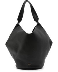 KHAITE - Sac Porté Épaule Lotus Médium En Cuir - Lyst
