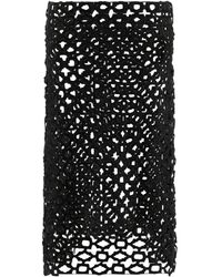 Niccolò Pasqualetti - Embroidered long skirt - Lyst