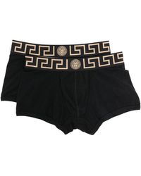 Versace - Medusa-jacquard Briefs (pack Of Two)) - Lyst