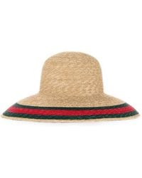 Gucci - Woven Bucket Hat - Lyst