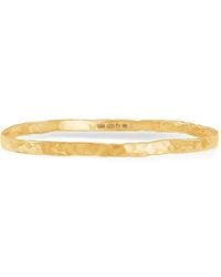 Dower & Hall - Hammered Nomad Bangle - Lyst