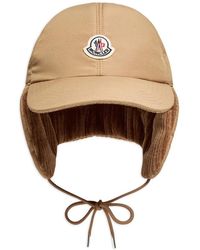 Moncler - Casquette À Patch Logo Et Cache-Oreilles - Lyst