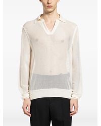 Tom Ford - Semi-Sheer Long-Sleeve Sweater - Lyst