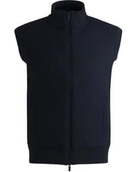 BOSS - Gilet Con Zip - Lyst