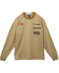 Toga - X Umbro Patterned Long-Sleeve T-Shirt - Lyst
