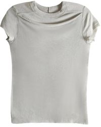 Rick Owens - Camiseta con cuello redondo - Lyst