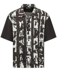Givenchy - Graphic-Print Short-Sleeve Shirt - Lyst