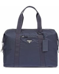 Prada - Borsone Con Logo - Lyst