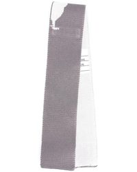 Thom Browne - 4-bar Jacquard Silk Tie - Lyst