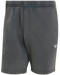 adidas - Short Élastiqué À Logo Brodé - Lyst