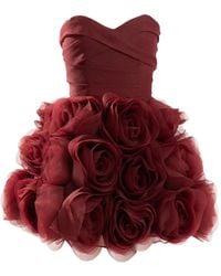 Ana Radu - Strapless Mini Dress - Lyst