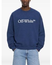 Off-White c/o Virgil Abloh - Pull À Logo Imprimé - Lyst