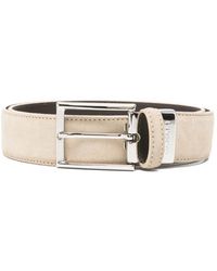 Canali - Rectangular-Buckle Belt - Lyst