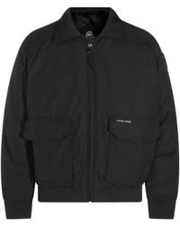 Canada Goose - Mimico Logo-Patch Zip-Up Bomber Jacket - Lyst