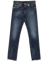 Dondup - Coco Faded Straight-Leg Jeans - Lyst