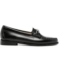 G.H. Bass & Co. - Lianna Horsebit Leather Loafers - Lyst