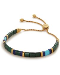 Monica Vinader - Bracelet Delphi à perles en malachite - Lyst