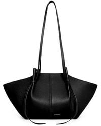Yuzefi - Pebble-Grained Pleated Shoulder Bag - Lyst