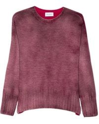 AROVESCIO - Long-Sleeve Ribbed-Knit Sweater - Lyst