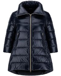 Herno - Cleofe Quilted High-Neck Jacket - Lyst