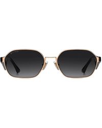 Etro - Gafas de sol con montura geométrica - Lyst