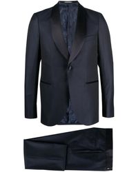 Emporio Armani - Satin-Lapel Dinner Suit - Lyst