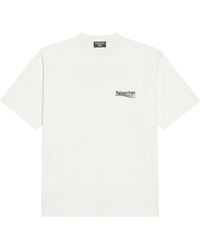 Balenciaga - コットンジャージーtシャツ - Lyst