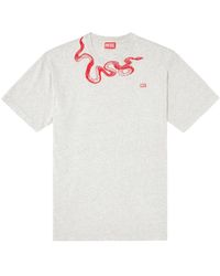 DIESEL - Camiseta New Year of the Snake Capsule - Lyst