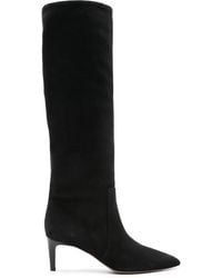 Paris Texas - Suede Mid-Calf Boots - Lyst