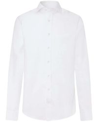 Hackett - Knightsbridge Cutaway-Collar Oxford Shirt - Lyst