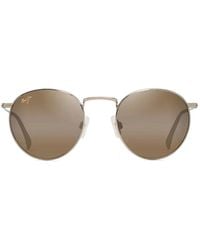 Maui Jim - Pukaua Round-Frame Sunglasses - Lyst