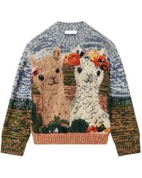 Stella McCartney - Alpaca-Motif Sweater - Lyst