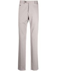 Ferragamo - Mid-Rise Straight-Leg Trousers - Lyst