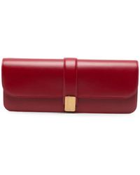 KHAITE - Blake Leather Clutch Bag - Lyst